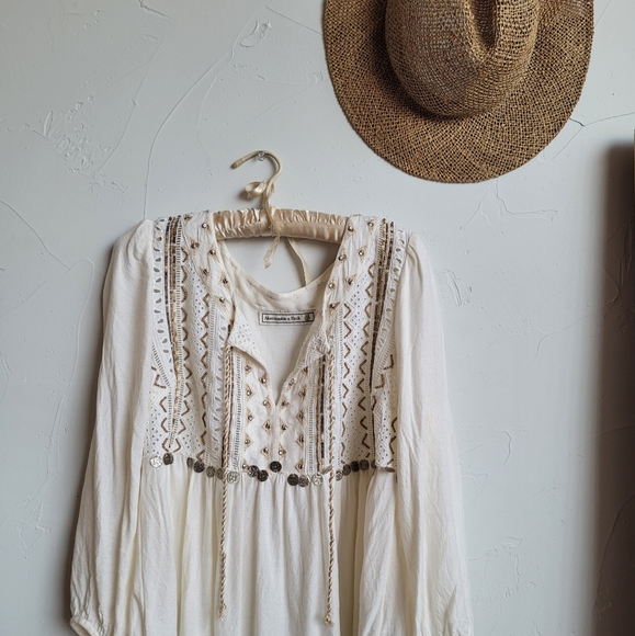 Abercrombie & Fitch Tops - Abercrombie and Fitch Boho Blouse